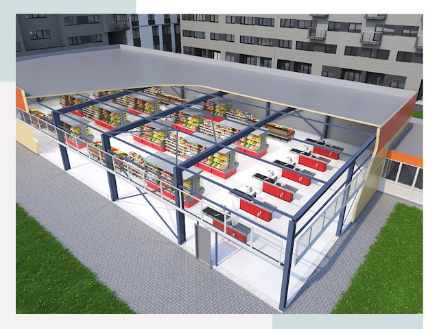 Строительство магазинов в Минеральные Воды от 621 руб. за м²