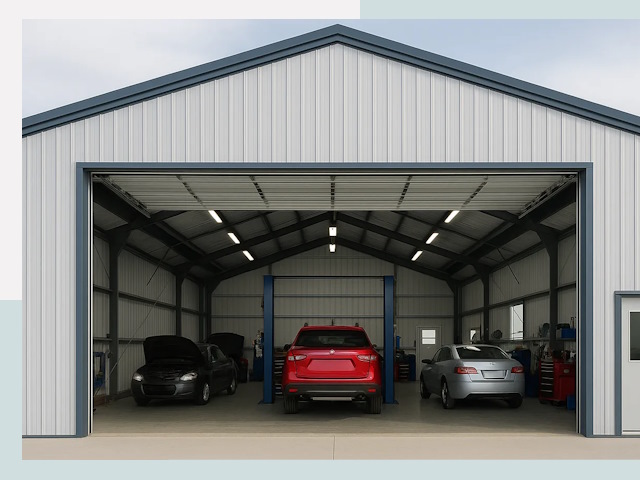 Ангары из сэндвич панелей от 621 руб. в Минеральные Воды