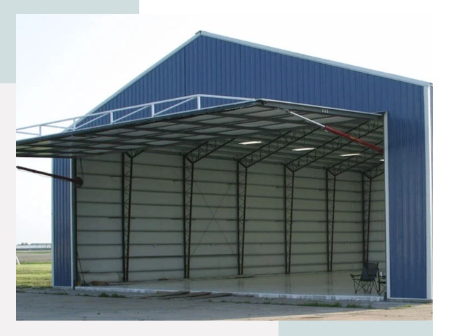 Прямо стенные ангары в Минеральных Водах