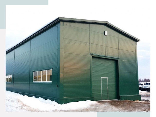 Двускатные ангары в Минеральных Водах