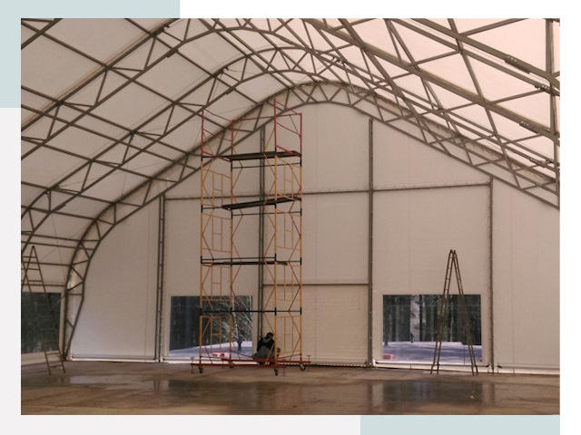 Шатровые ангары в Минеральных Водах