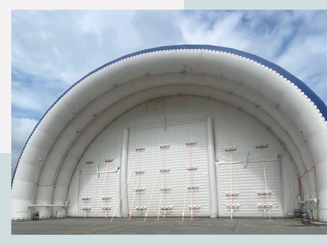 Пневмокаркасные ангары от СтальСтрой-Мнр по цене от 621 руб.