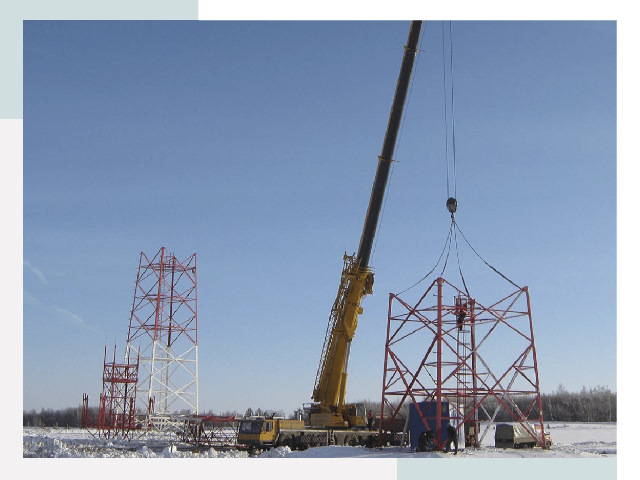 Монтаж вышек связи в Минеральных Водах