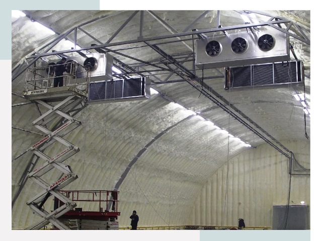Оснащение ангаров в Минеральных Водах