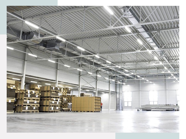 Освещение ангаров в Минеральных Водах