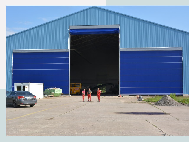 Ангарные ворота в Минеральные Воды от СтальСтрой-Мнр по цене 621 руб.