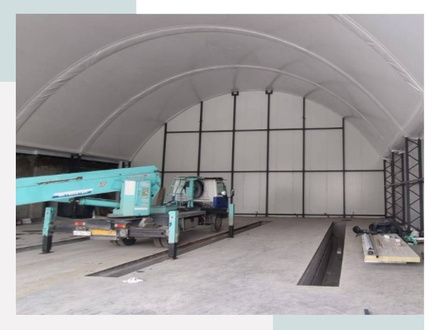 Внутреннее оснащение ангаров в Минеральных Водах