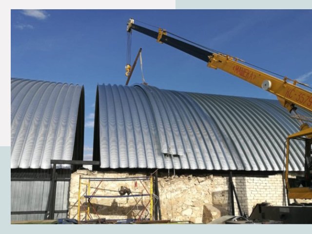 Реконструкция ангаров в Минеральных Водах от 621 руб.