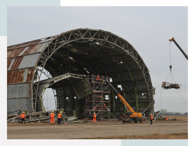 Демонтаж ангаров в Минеральных Водах