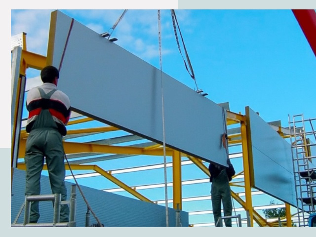 Монтаж сэндвич-панелей в Минеральных Водах от 621 руб.